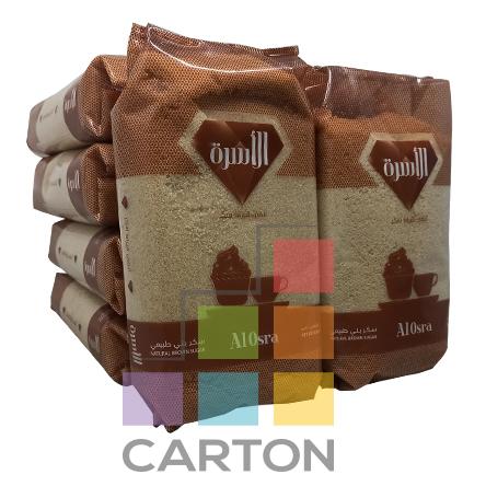 AL OSRA BROWN SUGAR 10*1KG